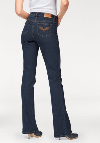 ARIZONA Bootcut Jeans 'Comfort-Fit' in Blau