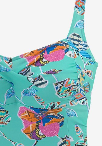 SUNSEEKER Bustier Tankinitop 'Jam' - kék