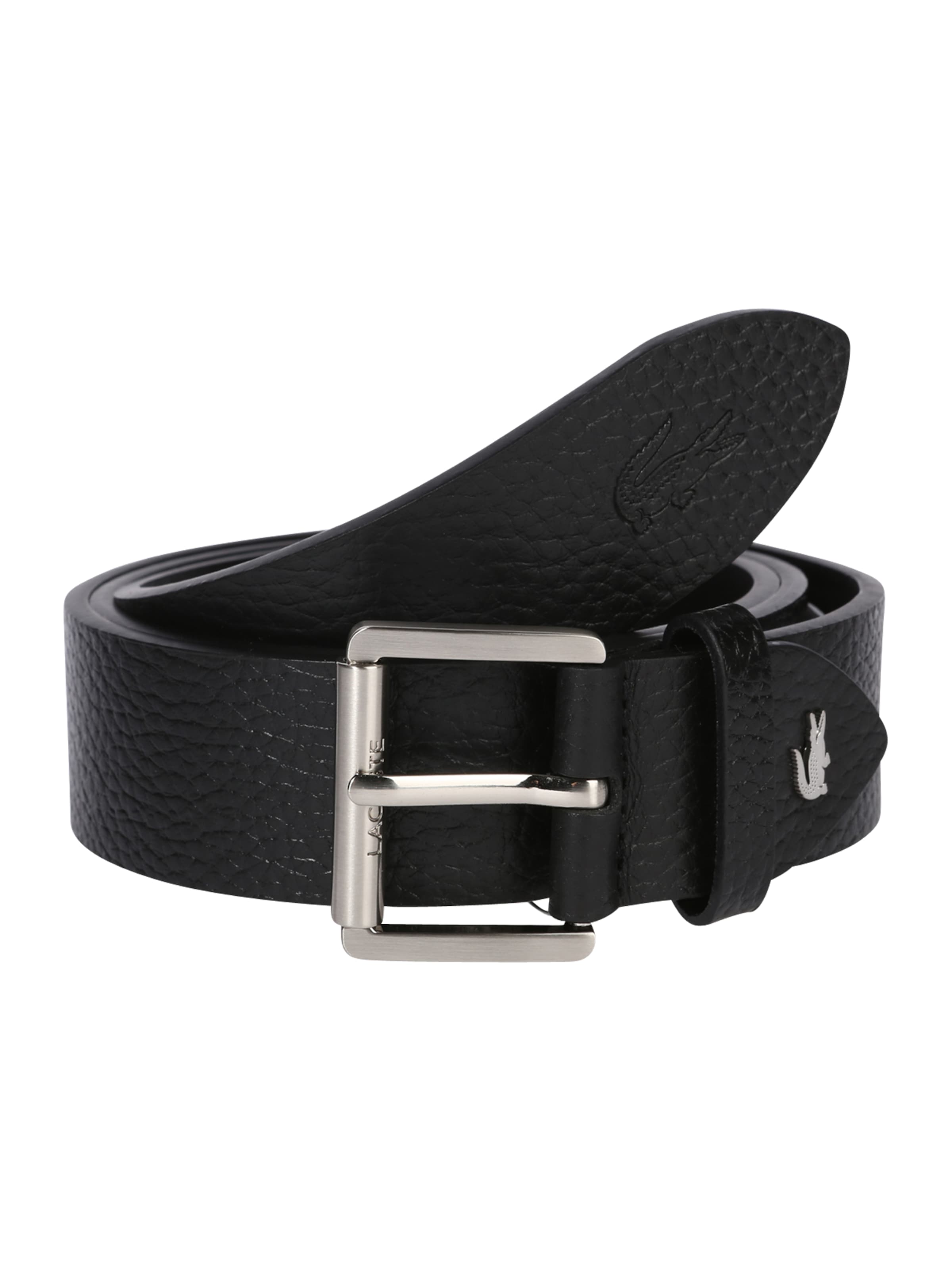 LACOSTE - Riem in de kleur Zwart