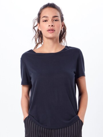 PIECES Shirt 'Kamala' in Zwart: voorkant