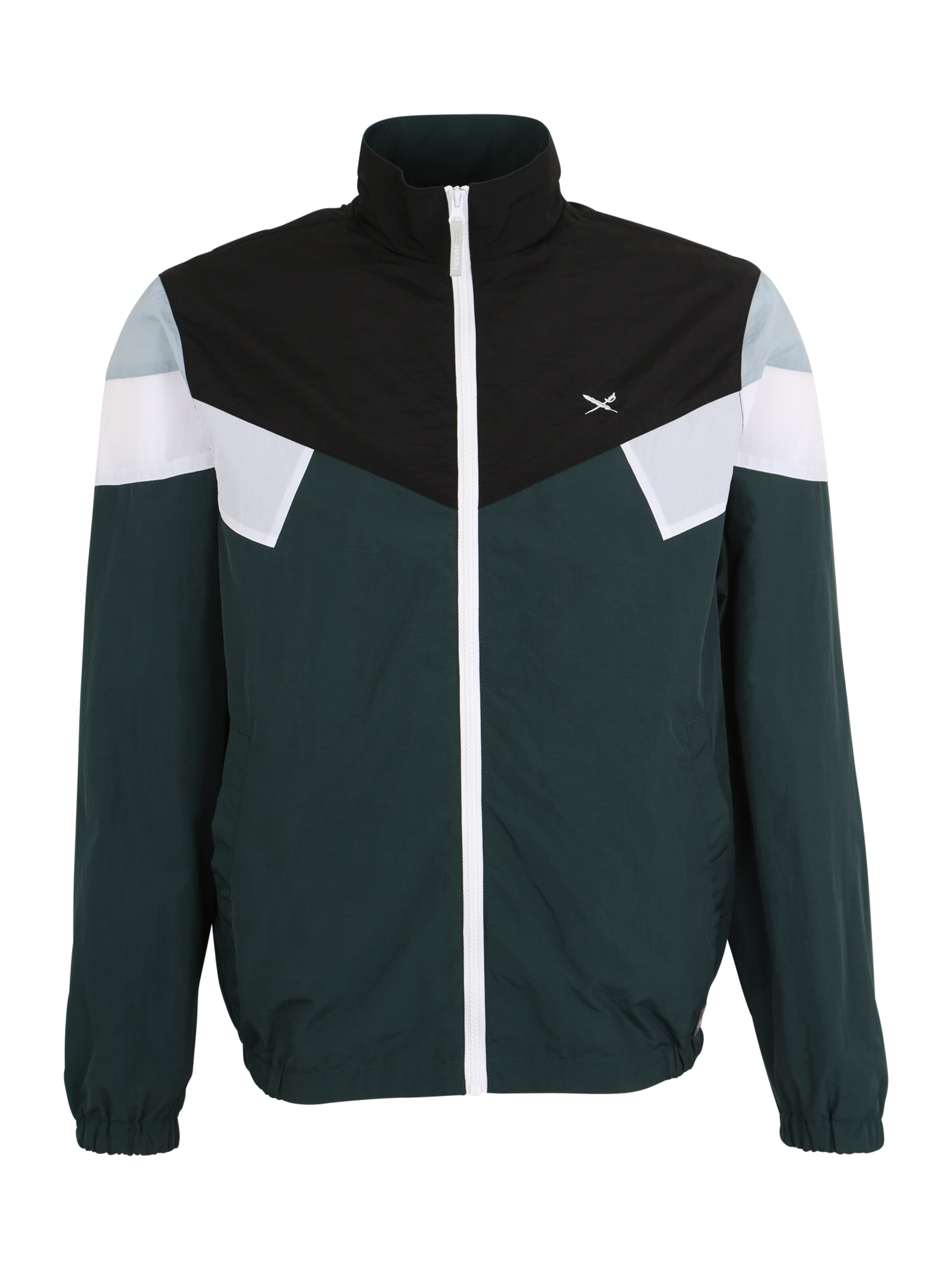 Iriedaily - Wasserdichte Jacke 'Get Down' in dunkelgrün