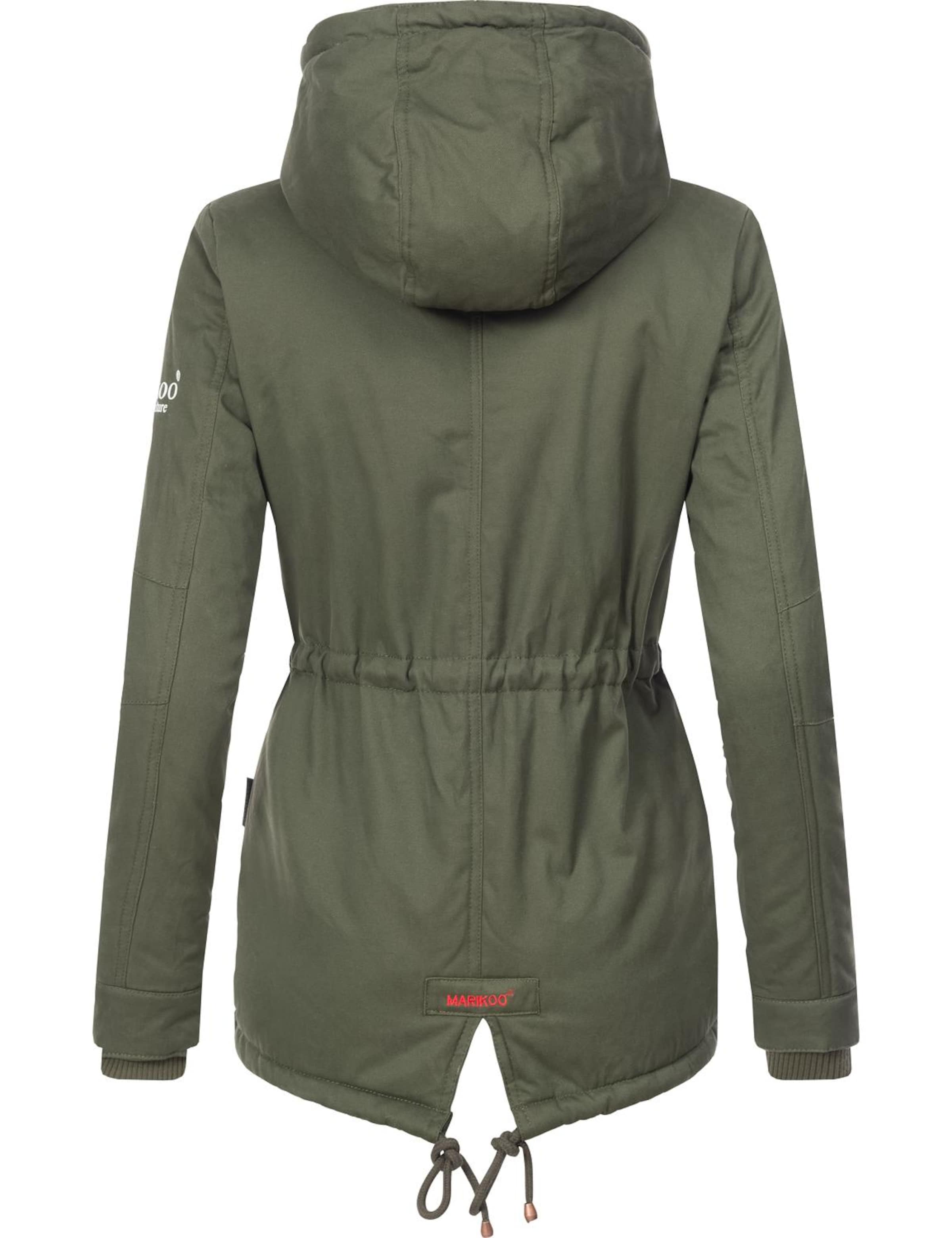 Parka d’hiver 'Manolya' MARIKOO en vert