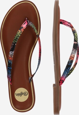 BUFFALO T-Bar Sandals 'Joy' in Mixed colors