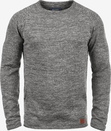 BLEND Sweater 'Dan' in Grey: front