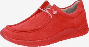 SIOUX Moccasins in Red: front