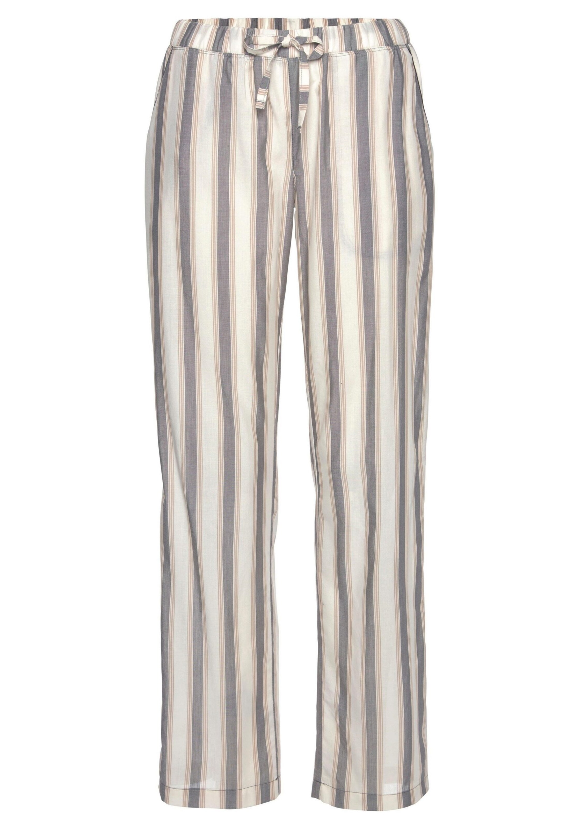 LASCANA - Schlafhose in grau