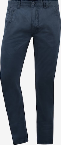 BLEND Regular Chino 'Tromp' in Blauw: voorkant