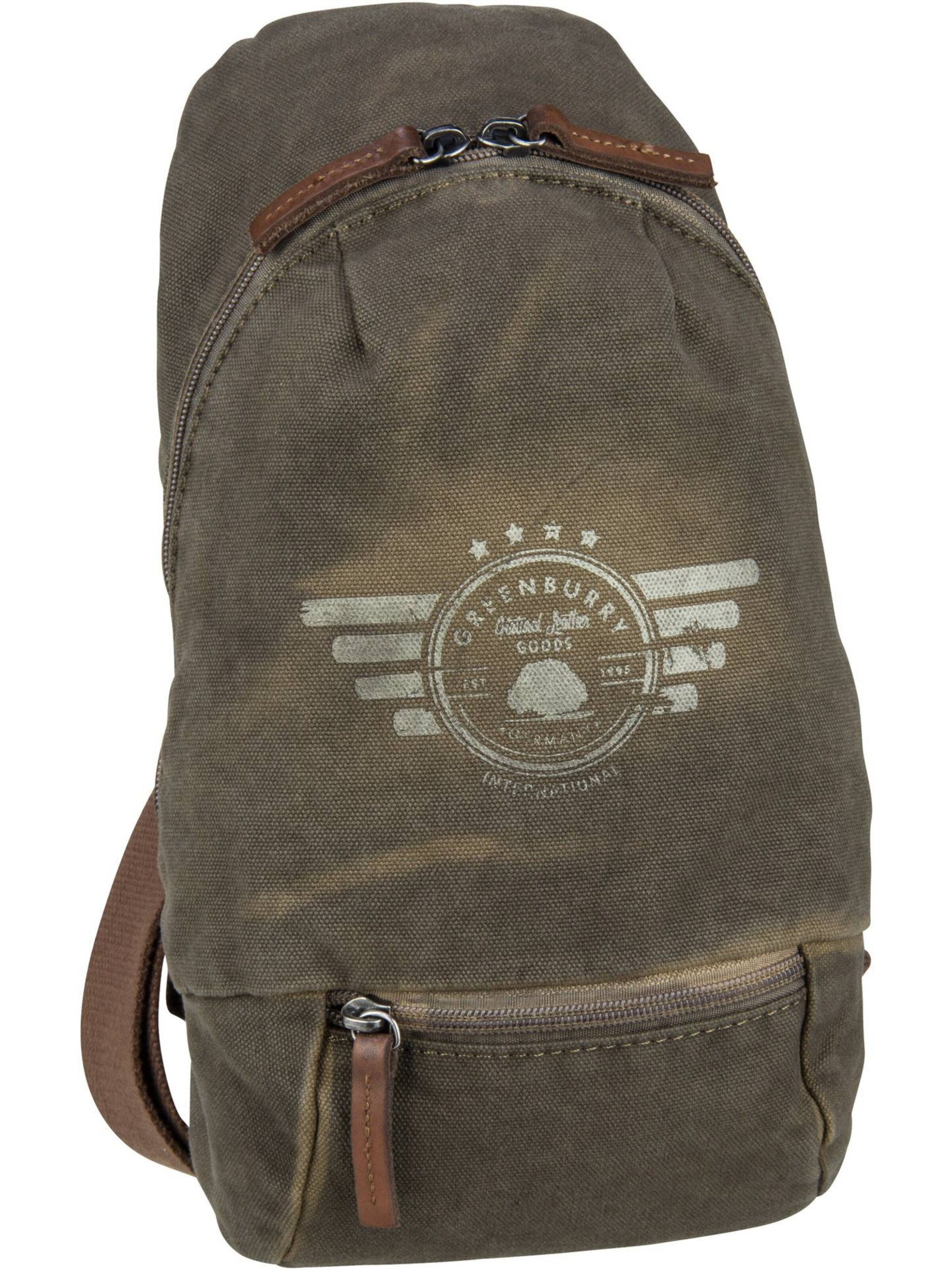 GREENBURRY Backpack in Green: front