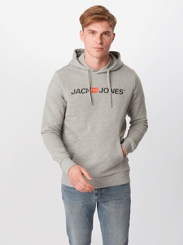 JACK & JONES - Sweatshirt em cinzento: frente