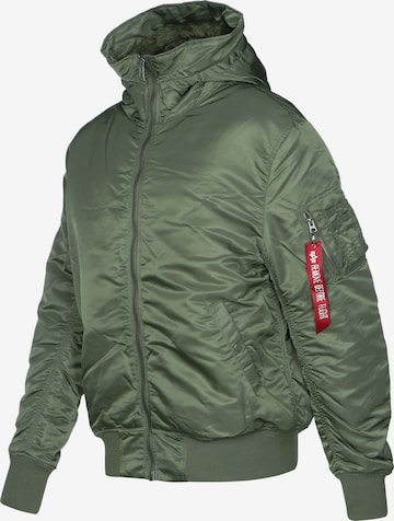 ALPHA INDUSTRIES Демисезонная куртка 'MA-1' в Зеленый