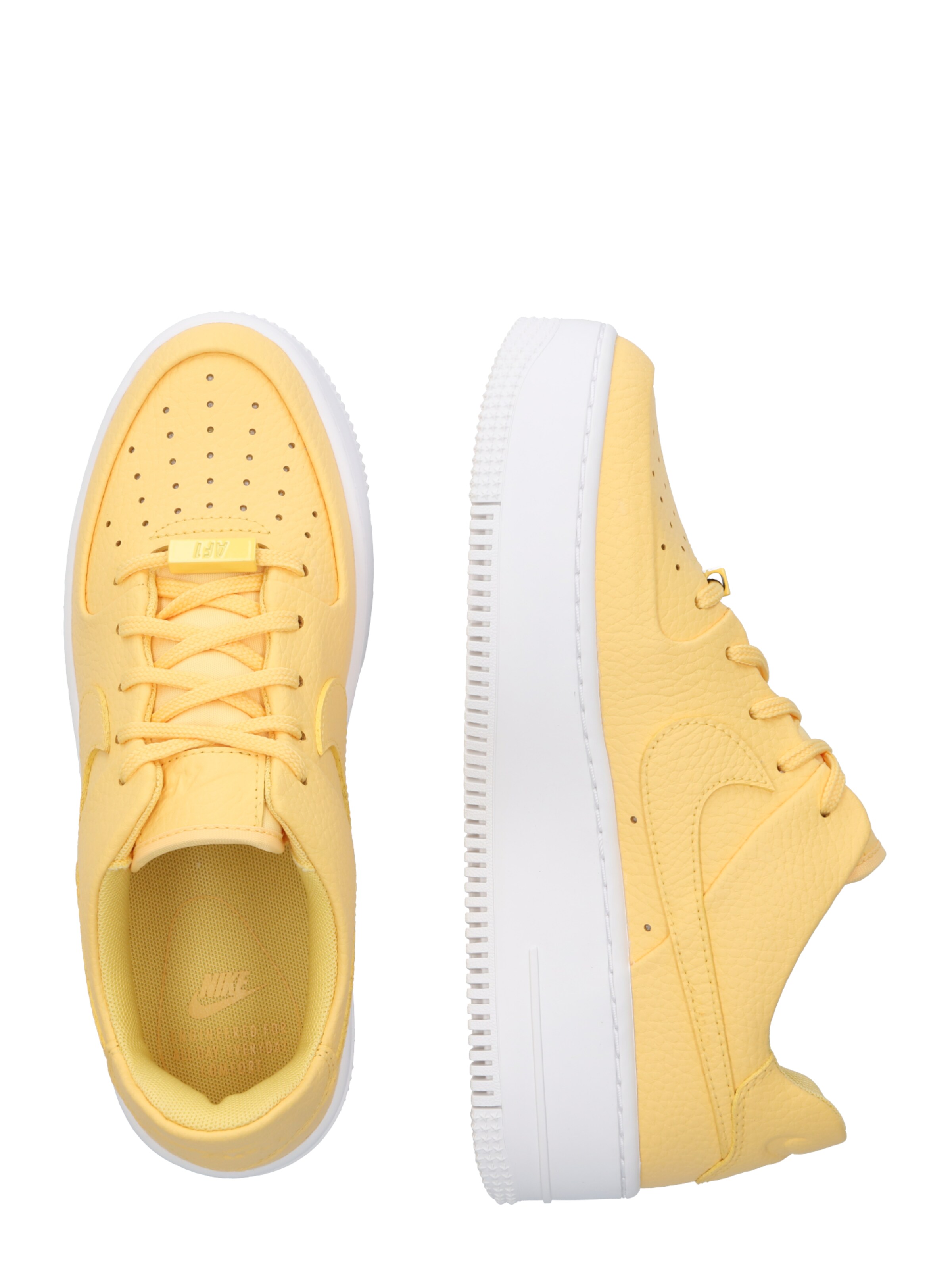 nike air force 1 sage gelb