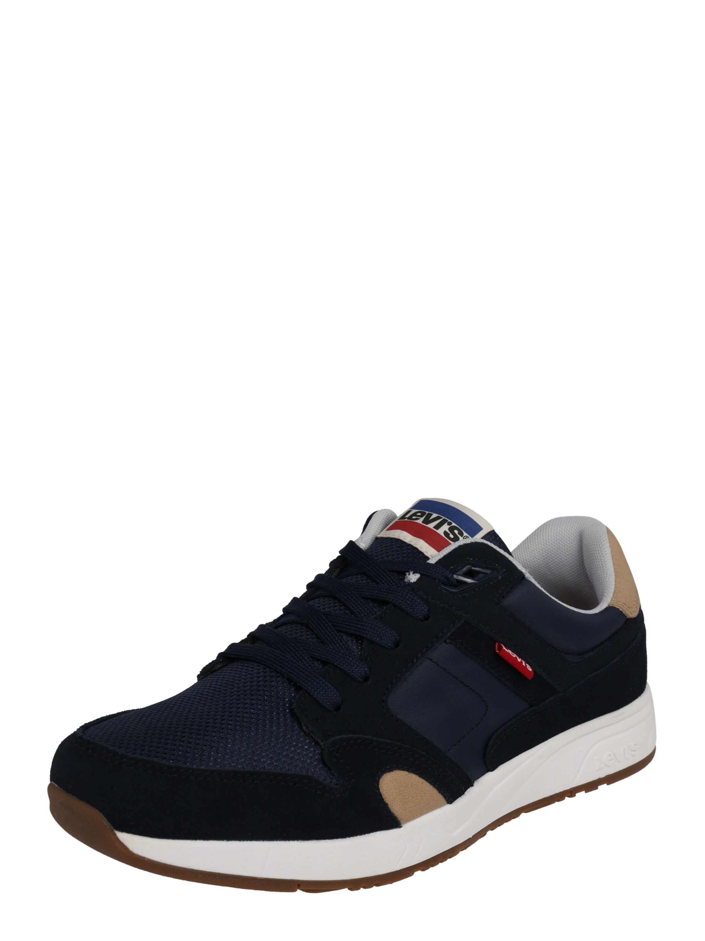 LEVI'S - Sneakers laag 'Sutter' in de kleur Beige