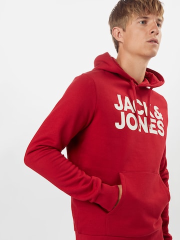 JACK & JONES Sweatshirt in Rot