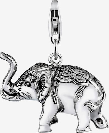 Nenalina Hangers 'Elefant' in Zilver: voorkant