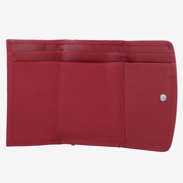 GOLDEN HEAD Wallet 'Polo' in Red