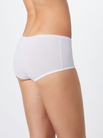 SCHIESSER Kalhotky 'Cotton Essentials' – bílá: zadní strana