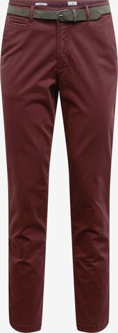 JACK & JONES tavaline Chino-püksid 'ROY JAMES', värv punane: eest vaates