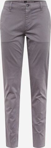 Pantalon chino BOSS en gris : devant