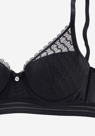 Push-up Reggiseno di s.Oliver in nero