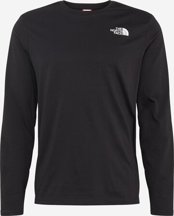 THE NORTH FACE Shirt 'Easy' in Zwart: voorkant