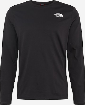 THE NORTH FACE Μπλουζάκι 'Easy' σε μαύρο: μπροστά