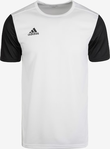 ADIDAS PERFORMANCE Performance Shirt 'Estro 19' in White: front