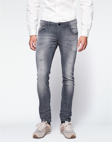 G-STAR Skinny Džínsy - Sivá: predná strana