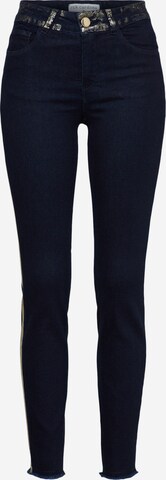 heine Skinny Jeans in Blauw: voorkant