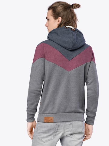 naketano Sweatshirt 'Kifferboarder' in Grey: back