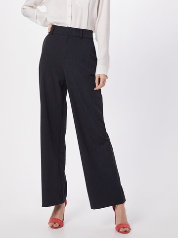 Wide leg Pantaloni 'Gennie' di mbym in nero: frontale