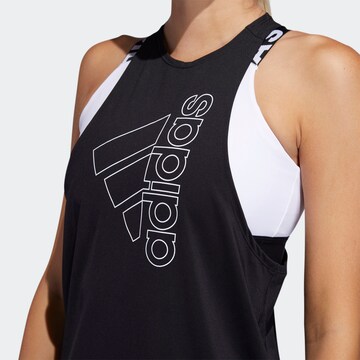 ADIDAS SPORTSWEAR Sport top - fekete