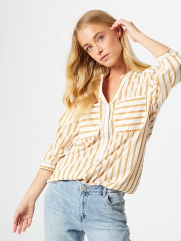 VERO MODA Blouse 'ERIKA' in Wit: voorkant