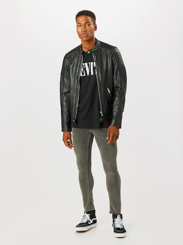 LEVI'S ® Ohlapna forma Majica 'Relaxed Graphic Tee' | črna barva