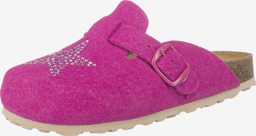 LICO Slippers in Pink: front