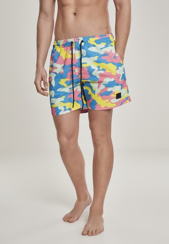 Urban Classics Swimming shorts in Mixed colours: front