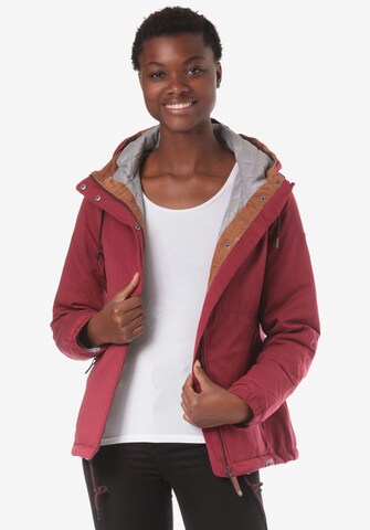 Lakeville Mountain Between-Season Jacket 'Karaka' in Red