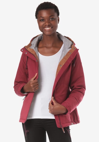 Lakeville Mountain Between-Season Jacket 'Karaka' in Red