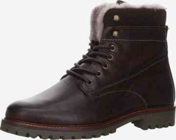 SALAMANDER Lace-Up Boots in Brown: front