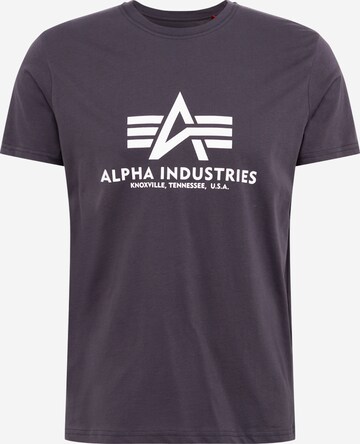 ALPHA INDUSTRIES - Camiseta en gris: frente