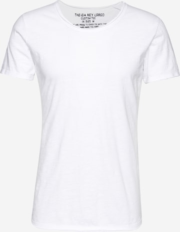 T-Shirt 'T BREAD' Key Largo en blanc : devant