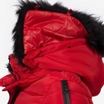 MARIKOO Χειμερινό παλτό 'Moonshine' σε κόκκινο