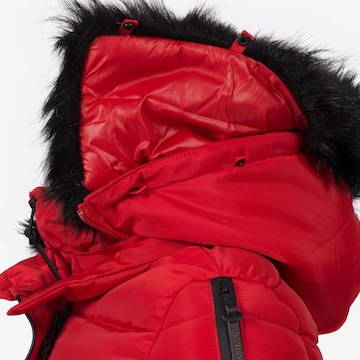 Manteau d’hiver 'Moonshine' MARIKOO en rouge