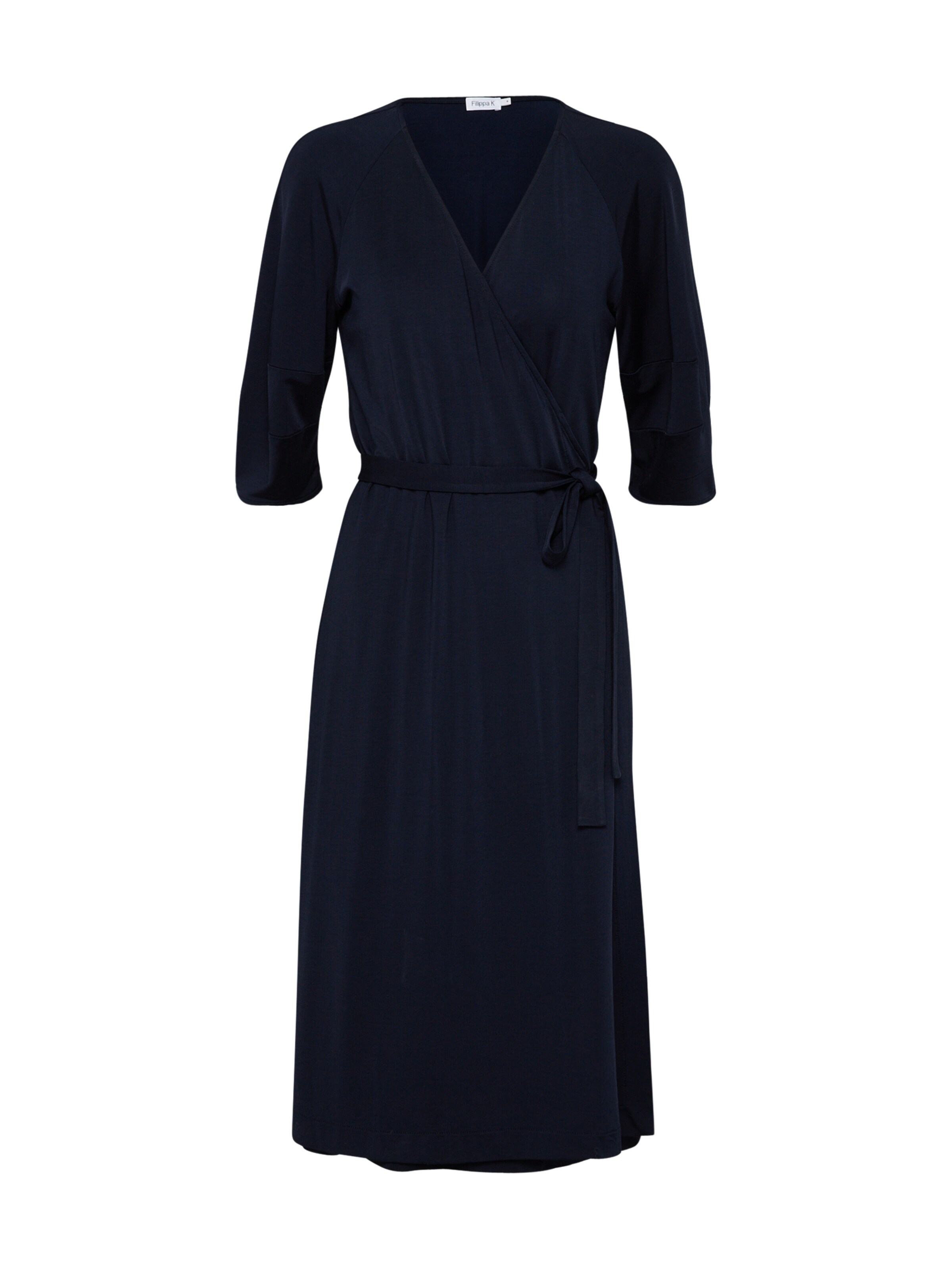 Filippa K - Wickelkleid in navy