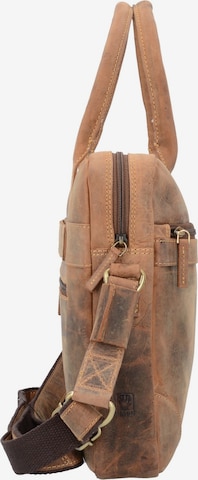 GREENBURRY Document Bag in Brown