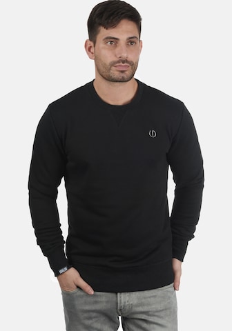 !Solid Sweatshirt 'Benn O-Neck' in Black: front