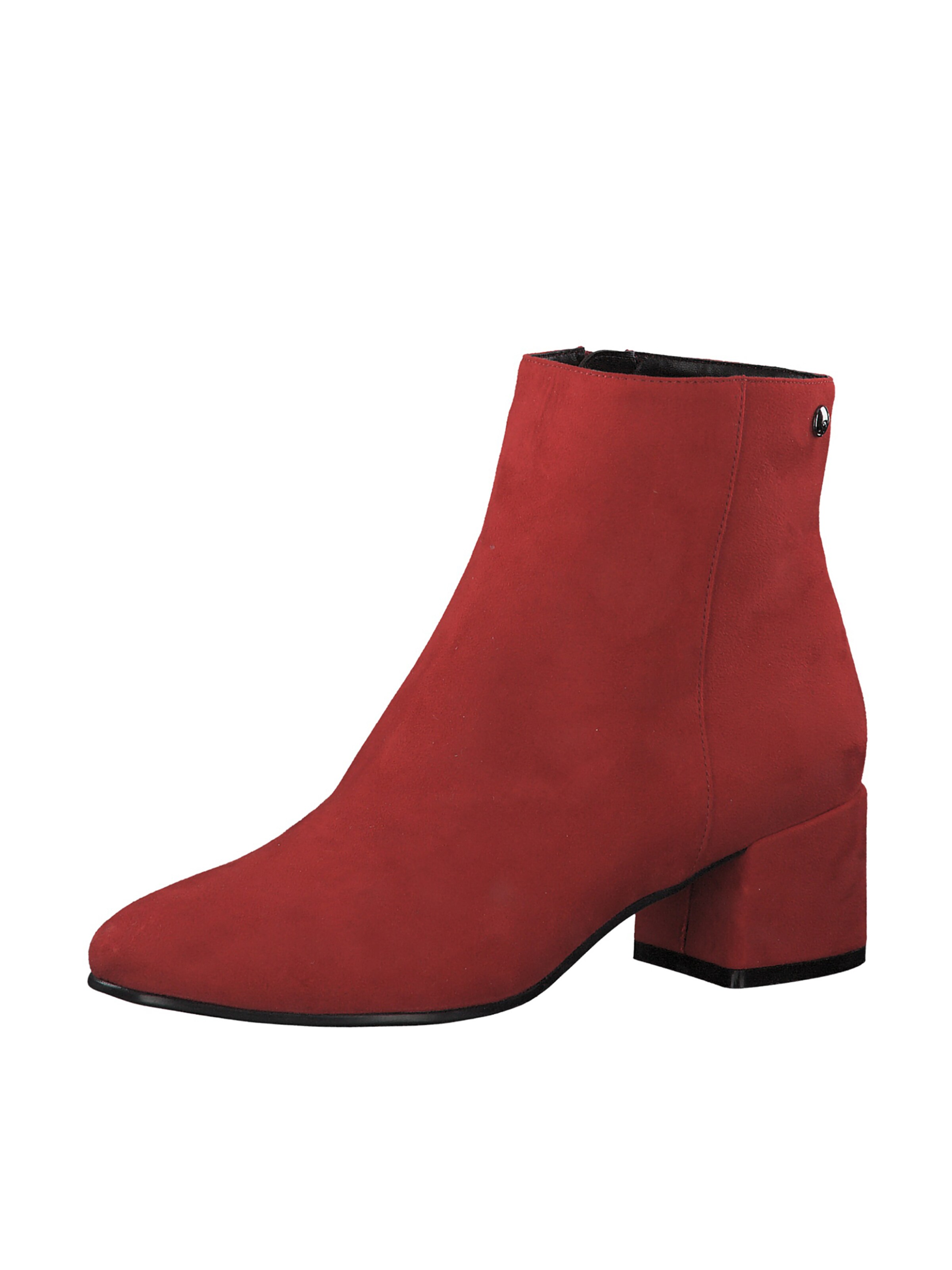 s.Oliver - Enkellaarsjes in de kleur Rood