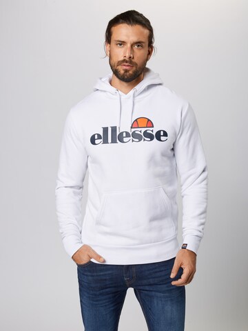 ELLESSE Средняя посадка Свитшот 'Gottero' в Белый