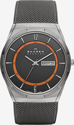 SKAGEN Analoog horloge 'MELBYE' in Grijs: voorkant