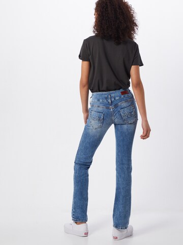 Coupe slim Jean 'Jonquil' LTB en bleu