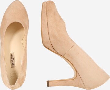 Paul Green Pumps in Beige: zijkant